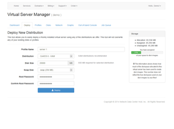 Cloud server manager deploy server